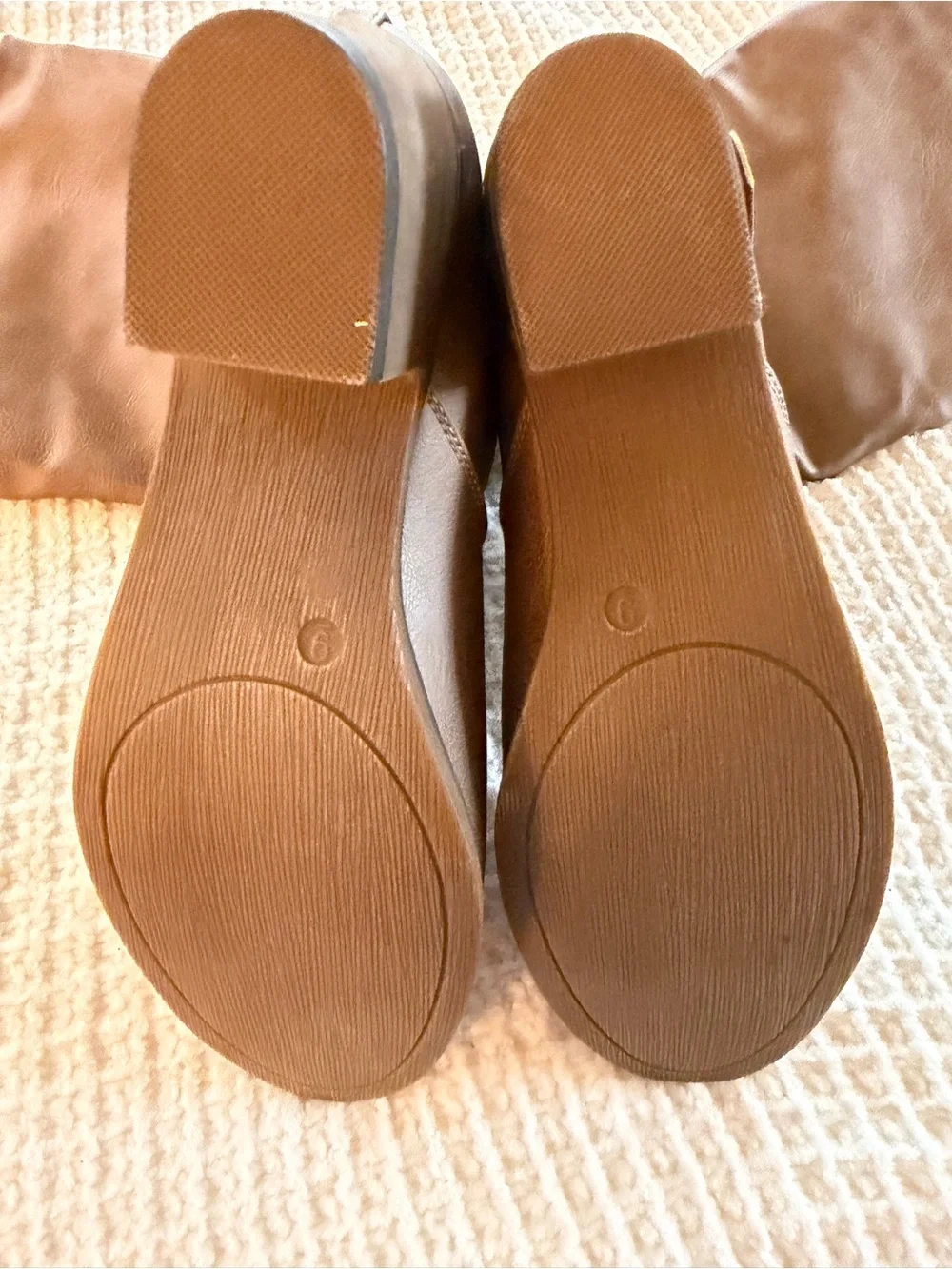 Women’s Brown Mid-Calf Buckle Boots